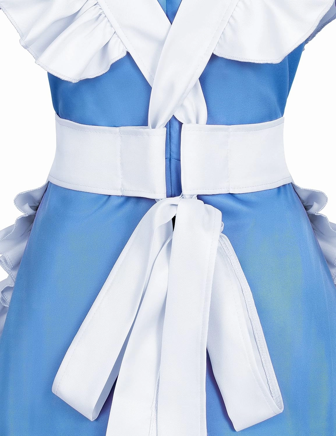 TOKYO REVENGERS Adjustable Retro Ruffle Maid Costume Apron Pockets With French headdress Socks set