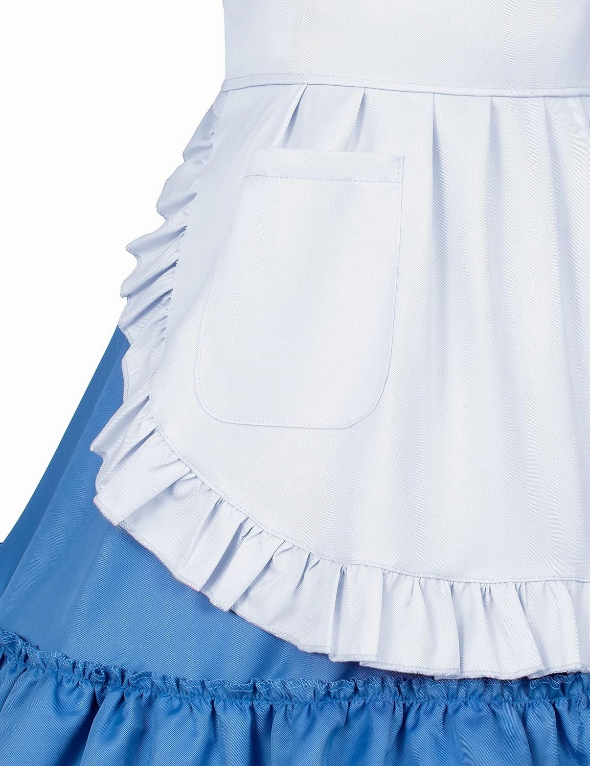 TOKYO REVENGERS Adjustable Retro Ruffle Maid Costume Apron Pockets With French headdress Socks set