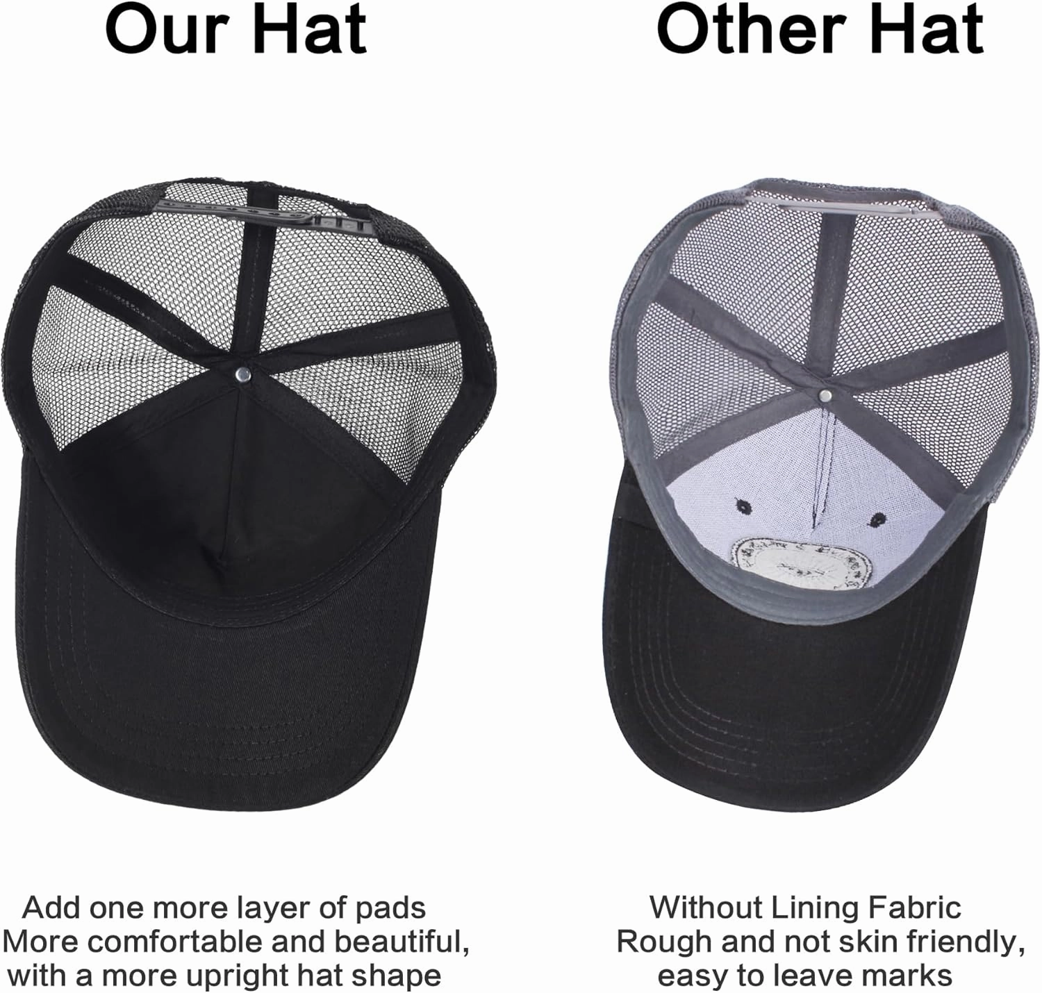 Trucker Hat Men Animal Snapback Hats Adjustable Embroidered Baseball Cap Mesh Breathable Square Patch Women Caps
