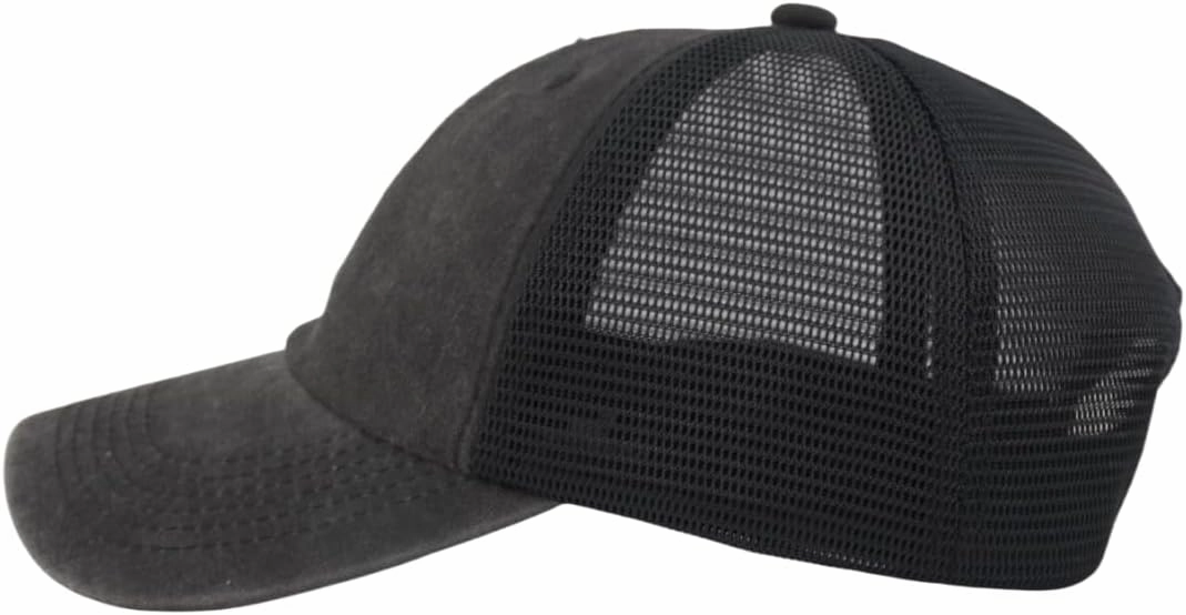 TSSGBL M, L, XL, XXL Snapback Trucker Hats Baseball Caps Adjustable Blank Mesh Back Ball Caps for Men Women