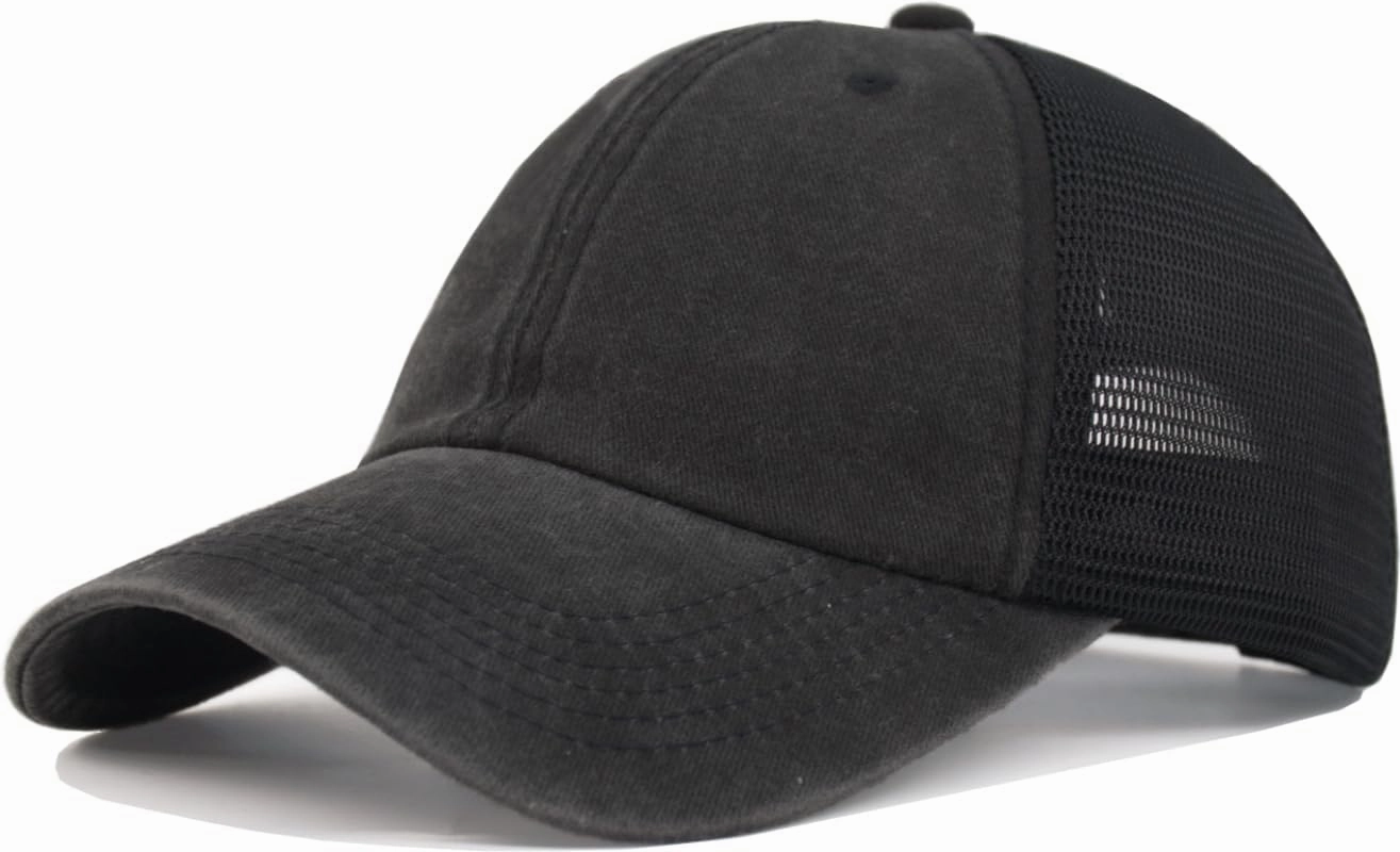 TSSGBL M, L, XL, XXL Snapback Trucker Hats Baseball Caps Adjustable Blank Mesh Back Ball Caps for Men Women