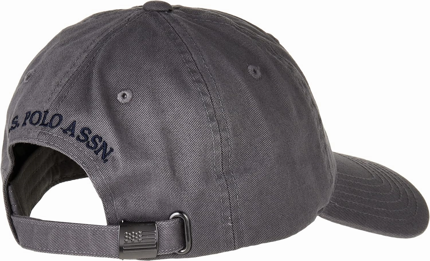U.S. Polo Assn. Small Polo Pony Logo Baseball Hat, 100% Cotton, Adjustable Cap