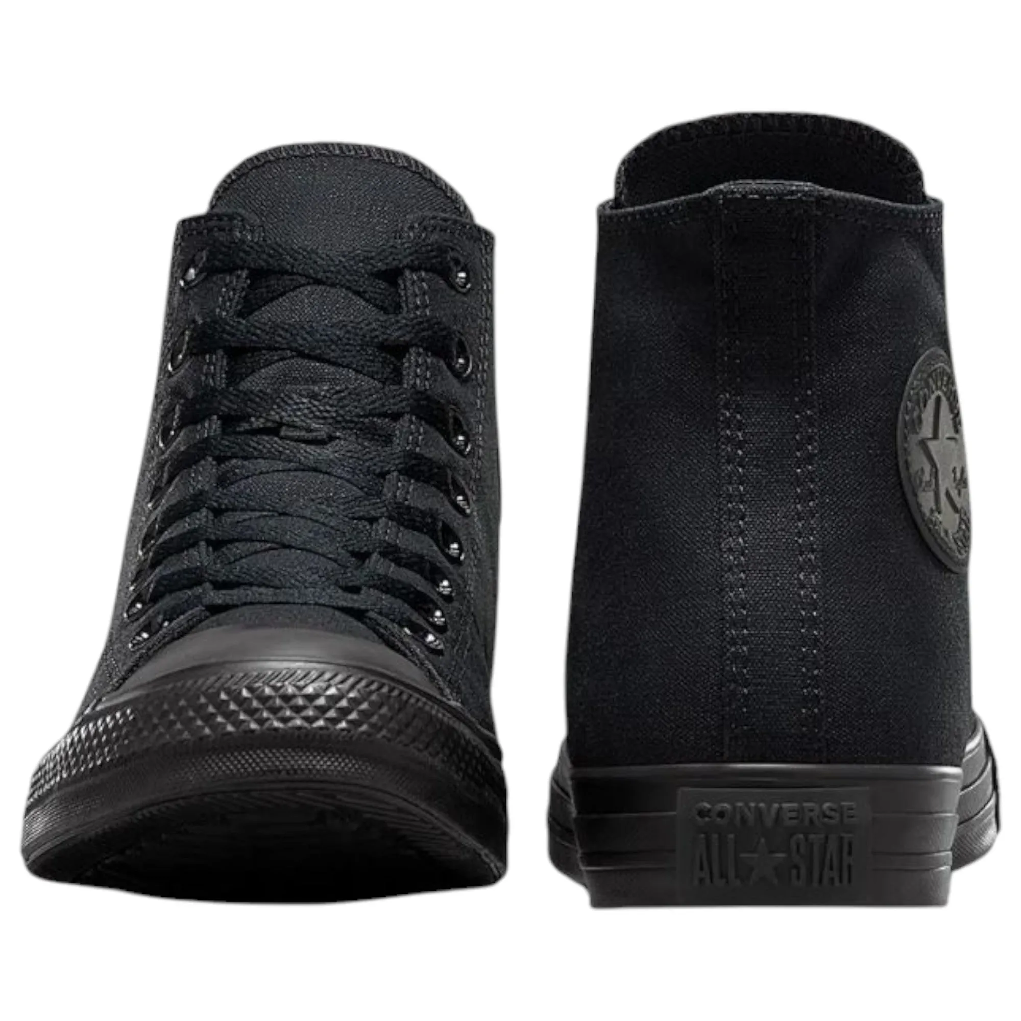 Unisex Adults Converse Chuck Taylor All Star High Top Shoes Black Monochrome