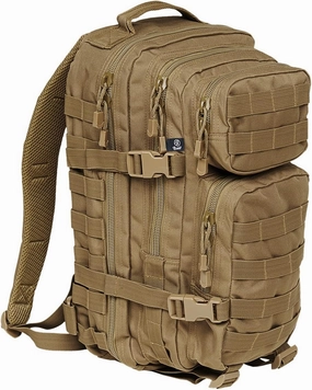 US Cooper Lasercut Rucksack Large Camel