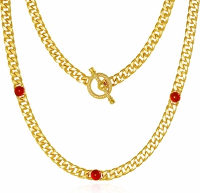 VACRONA Gold Choker Necklace for Women 14K Gold Plated Evil Eye Choker Delicate Long Gold Cuban Link Chain Green Cubic Zirconia Trendy Necklaces Jewelry Gift