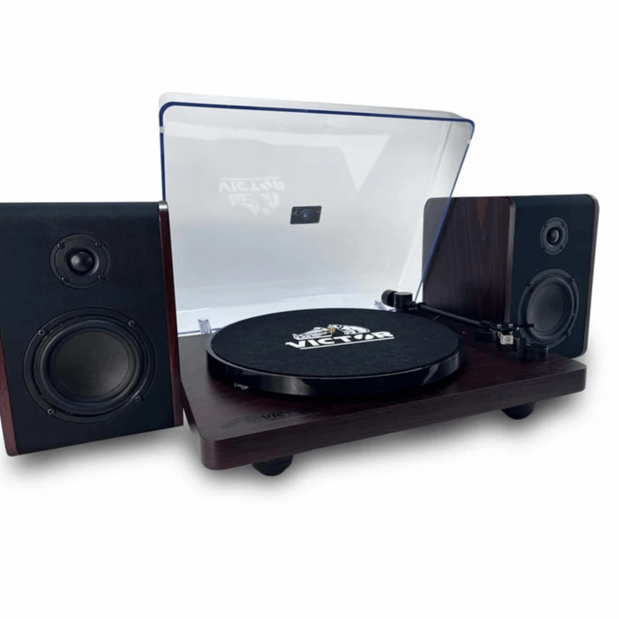 Victor Lincoln Record Player with Stereo Speakers