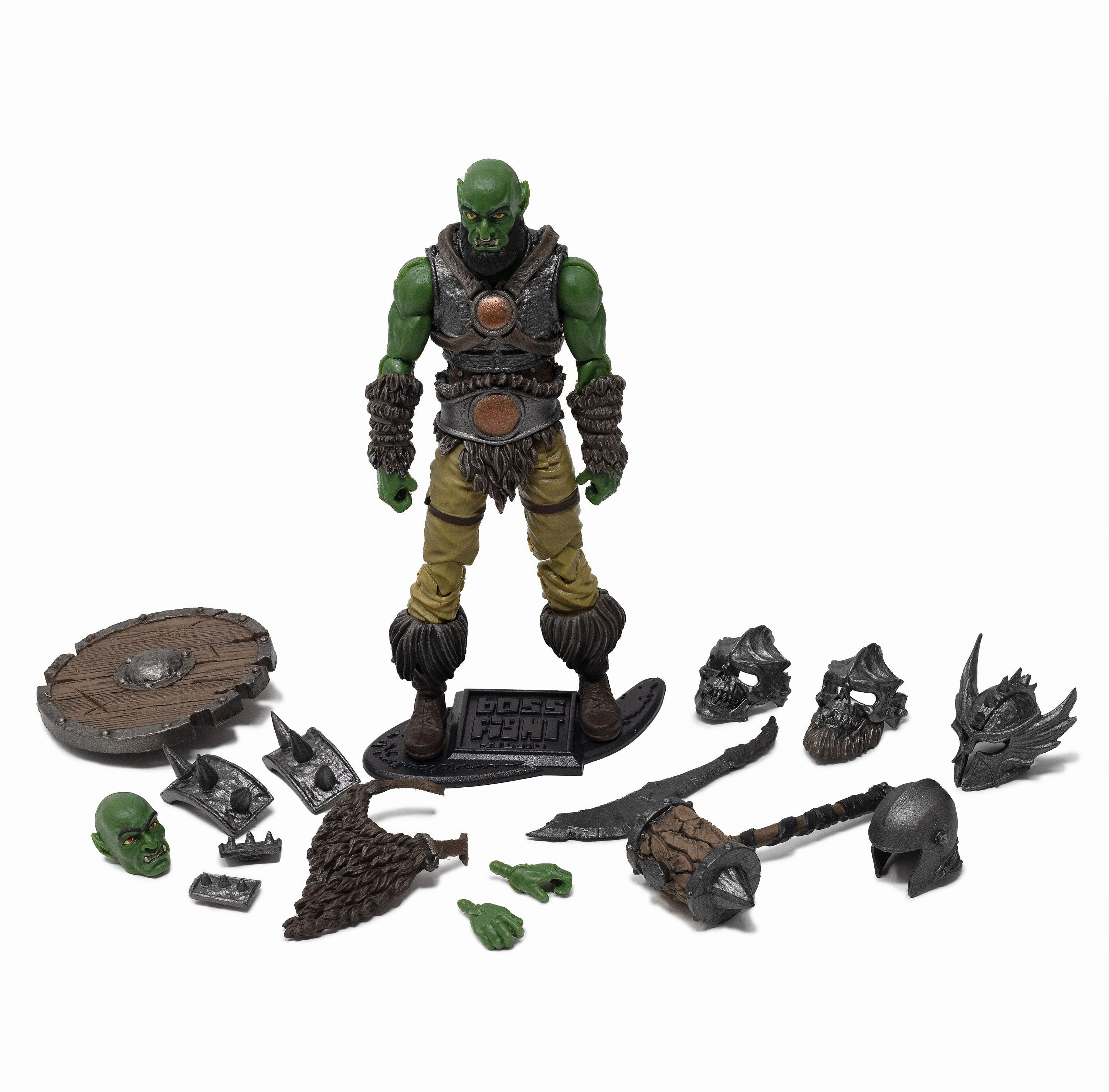 Vitruvian H.A.C.K.S. Action Figure: Male Orc Conqueror