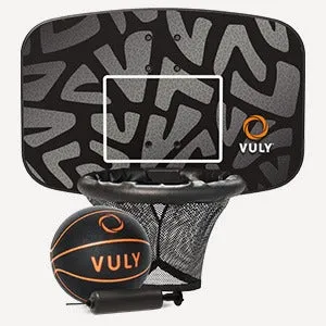 VULY Trampoline Basketball Set