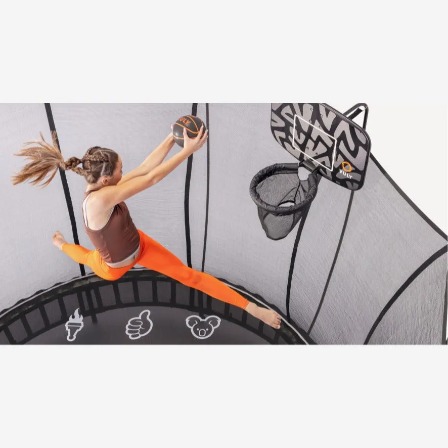 VULY Trampoline Basketball Set
