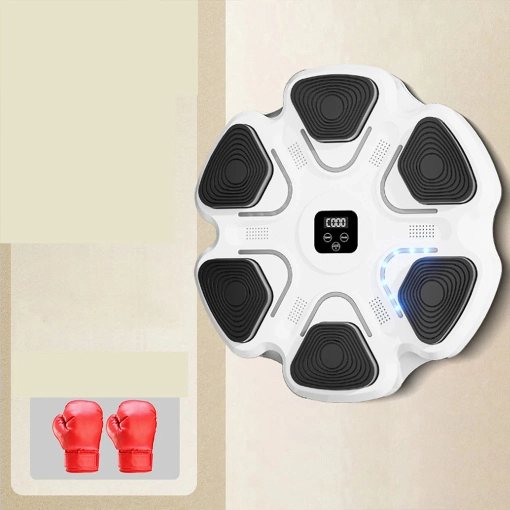Wall Mounted Music Boxing Machine Electronic Smart Boxing Target Home Boxing Training Equipment Smart Boxing Game for Adults Kid
