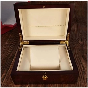 Watch Box Holder Wooden Red One Storage Jewelry Retro Case