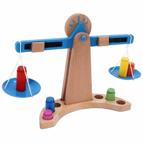 Weighing Scale Toy, Teaching Aid Math Teaching Balance Scales Toy Educational with Tray for Children for School