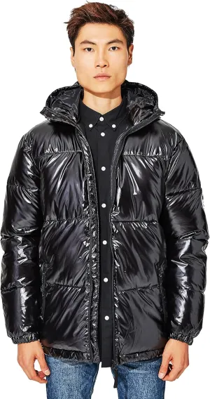 WeSC Men's Hooded Puffer Jacket