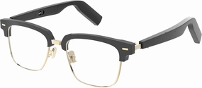 WGP Smart Bluetooth Audio Glasses, Open Ear Speaker, Metal Frame with Optical Lens Replaceable for Reading Gaming Driving