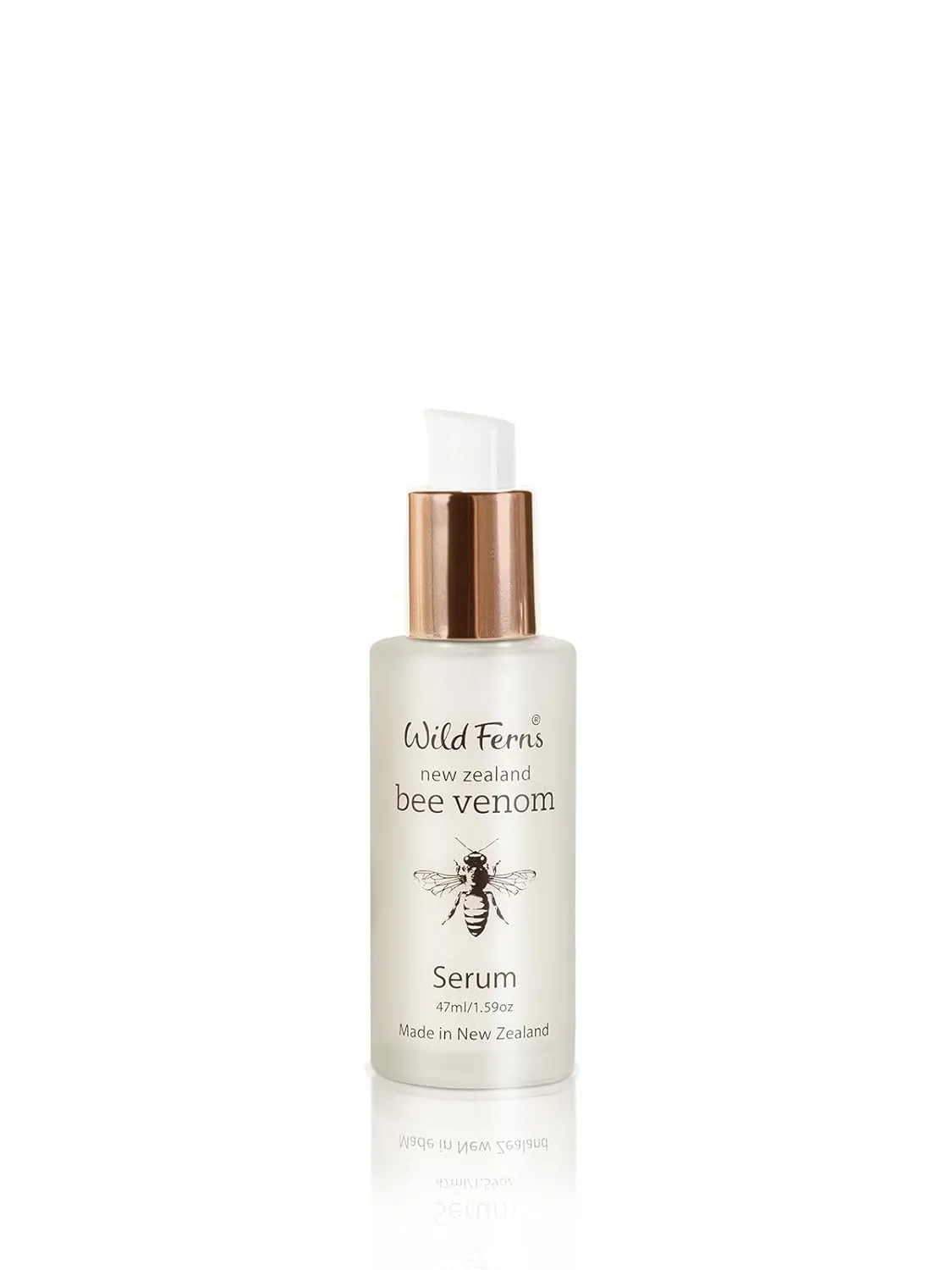Wild Ferns New Zealand Bee Venom Serum with Manuka Honey 80 , 96% Natural, 47 milliliters