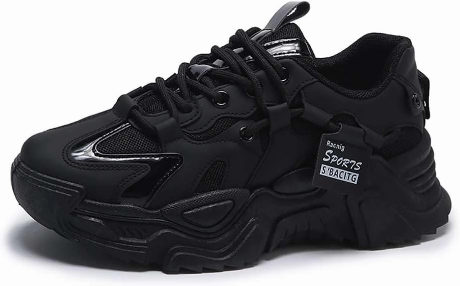 Women's Fashion Comfort Sport Breathable Mesh Platform Sneakers Casual Running Walking Shoes 5.5-8.5