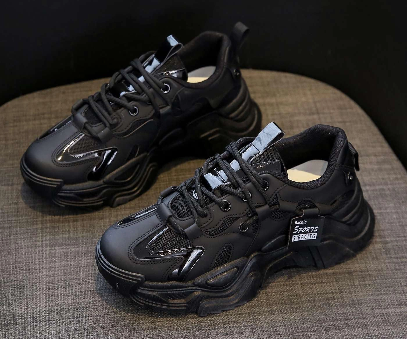 Women's Fashion Comfort Sport Breathable Mesh Platform Sneakers Casual Running Walking Shoes 5.5-8.5