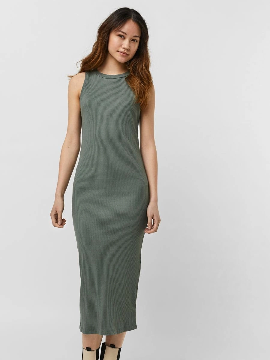 Women's Vmlavender SL Calf Dress Noos Dress