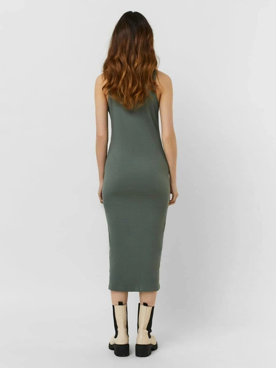 Women's Vmlavender SL Calf Dress Noos Dress
