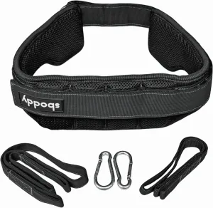 Women's Dip Belt: Hip-Hugging Comfort for 29"-46" Waists, 2 Straps (20" & 27") - Your Secret Weapon for Weighted Pull-Ups, Squats, and Dips.