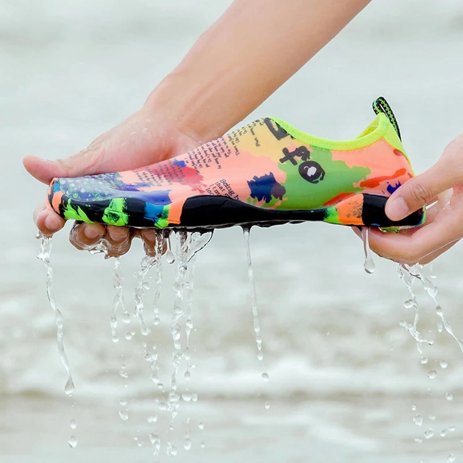 Womens Mens Water Shoes Barefoot Quick Dry Socks for Beach Swim Yoga Outdoor Sports