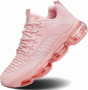 Womens Walking Running Shoes Air Cushion Basketball Sneakers Fashion Tennis Breathable Sport Gym Fitness Cross Trainers Shoes