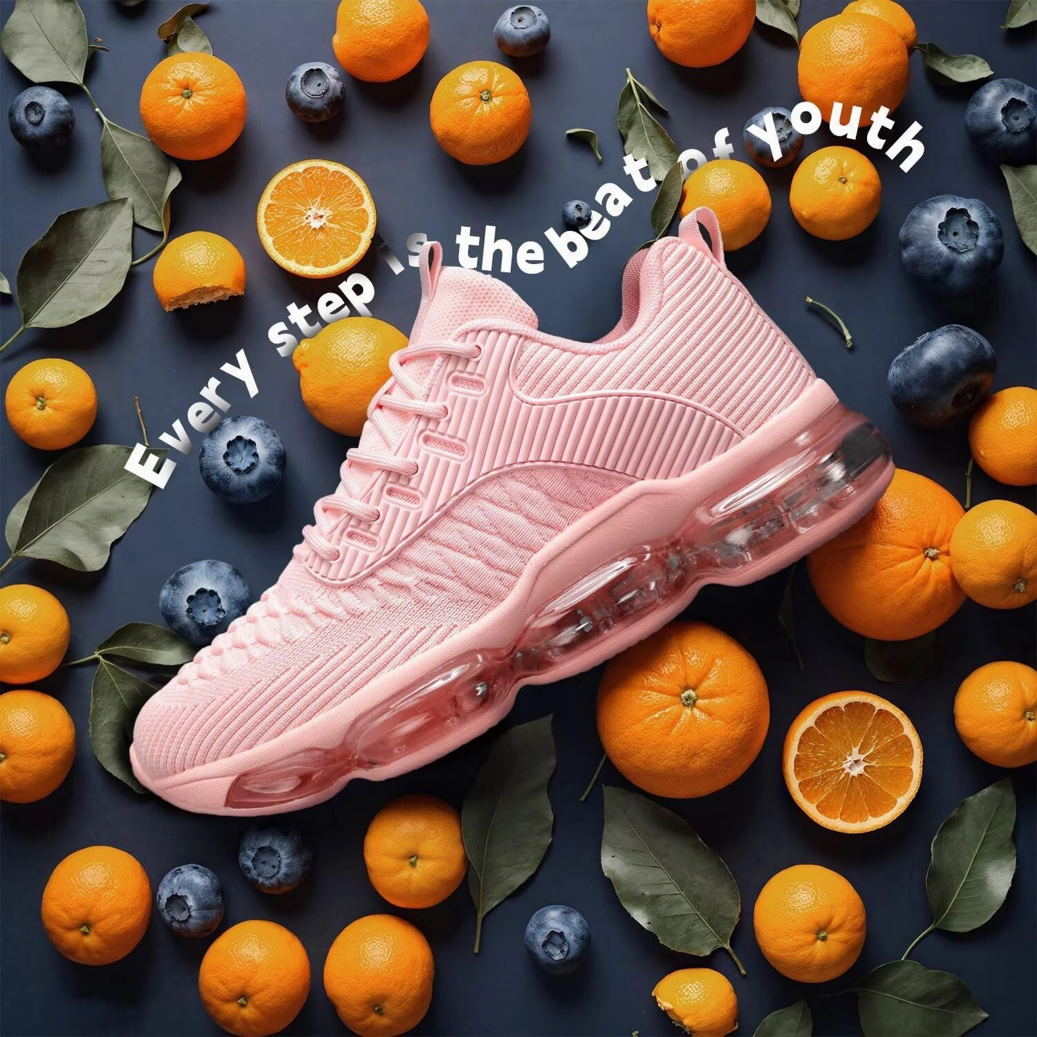 Womens Walking Running Shoes Air Cushion Basketball Sneakers Fashion Tennis Breathable Sport Gym Fitness Cross Trainers Shoes