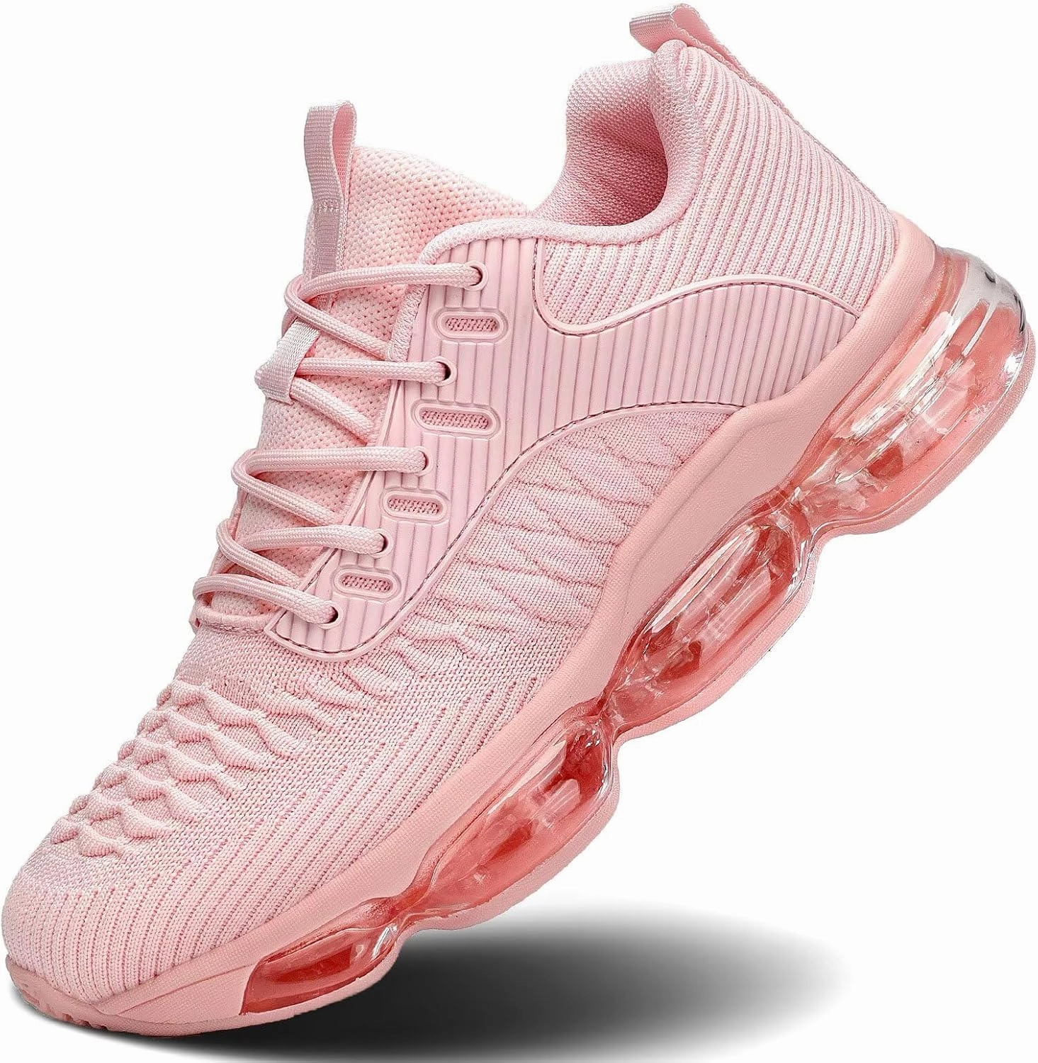 Womens Walking Running Shoes Air Cushion Basketball Sneakers Fashion Tennis Breathable Sport Gym Fitness Cross Trainers Shoes