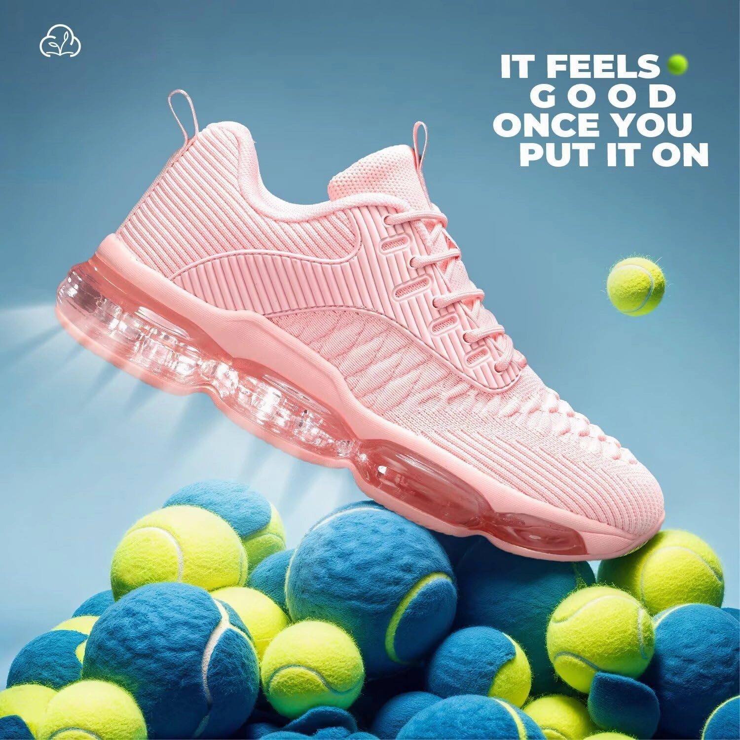 Womens Walking Running Shoes Air Cushion Basketball Sneakers Fashion Tennis Breathable Sport Gym Fitness Cross Trainers Shoes