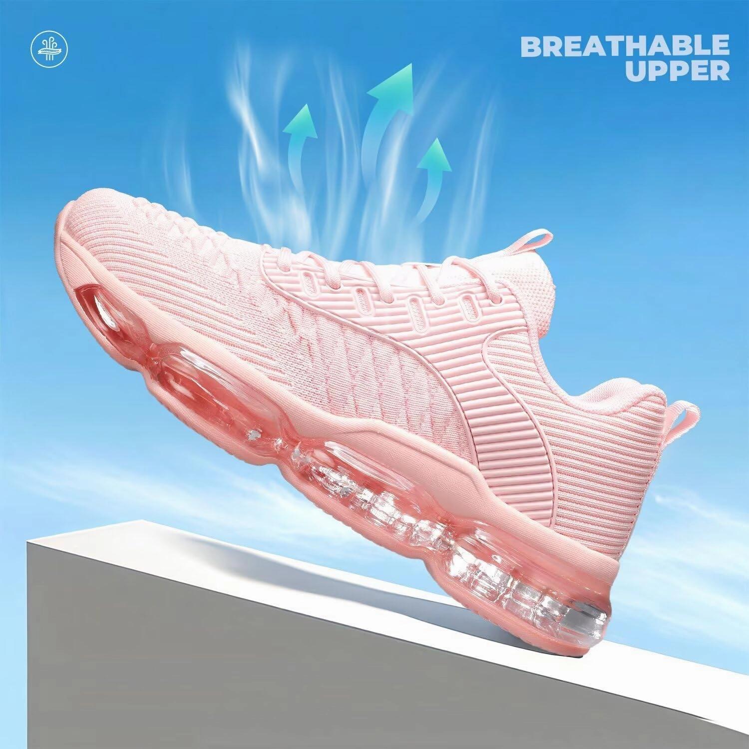Womens Walking Running Shoes Air Cushion Basketball Sneakers Fashion Tennis Breathable Sport Gym Fitness Cross Trainers Shoes