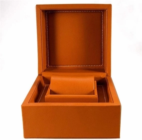 Wood Watch Box Display Storage Case Chest with Solid Top Holds Watches with Adjustable Soft Pillows by