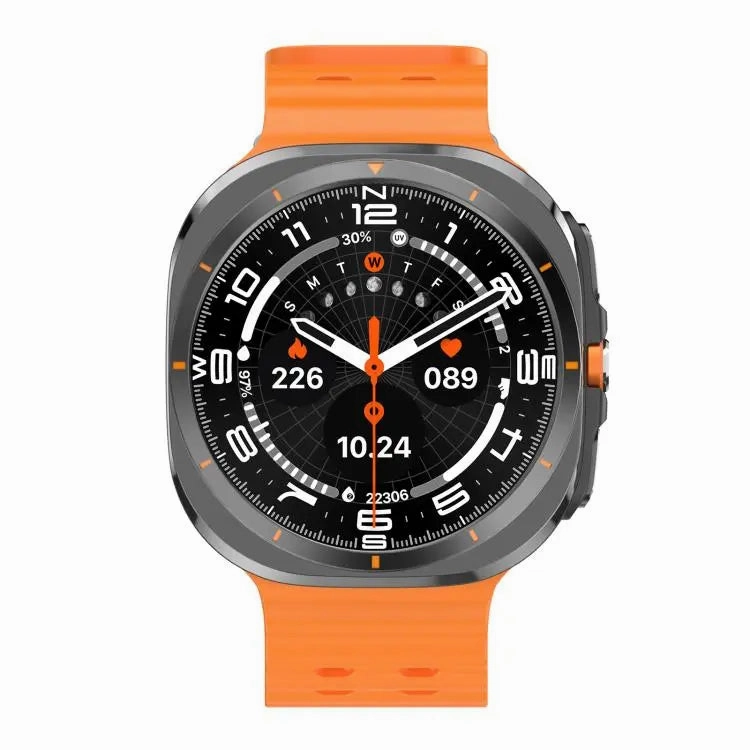 X7 1.51 inch IPS Screen Bluetooth Smart Watch Supports Healthy Monitoring(Orange)