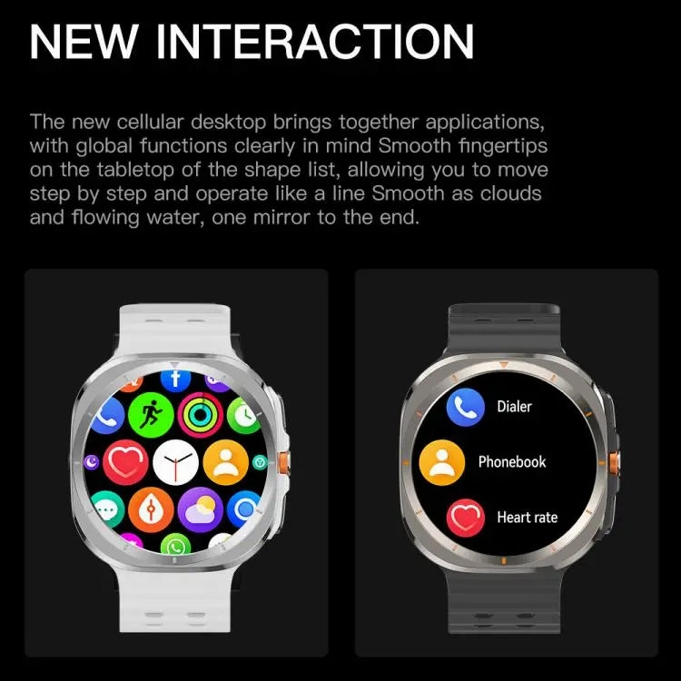 X7 1.51 inch IPS Screen Bluetooth Smart Watch Supports Healthy Monitoring(Orange)