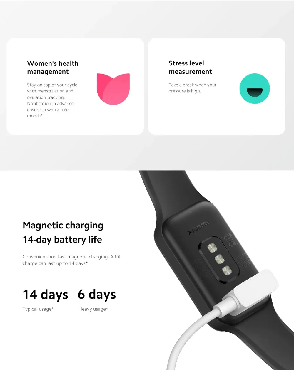 XIAOMI Band 8 Active 1.47" Smart Fitness Band