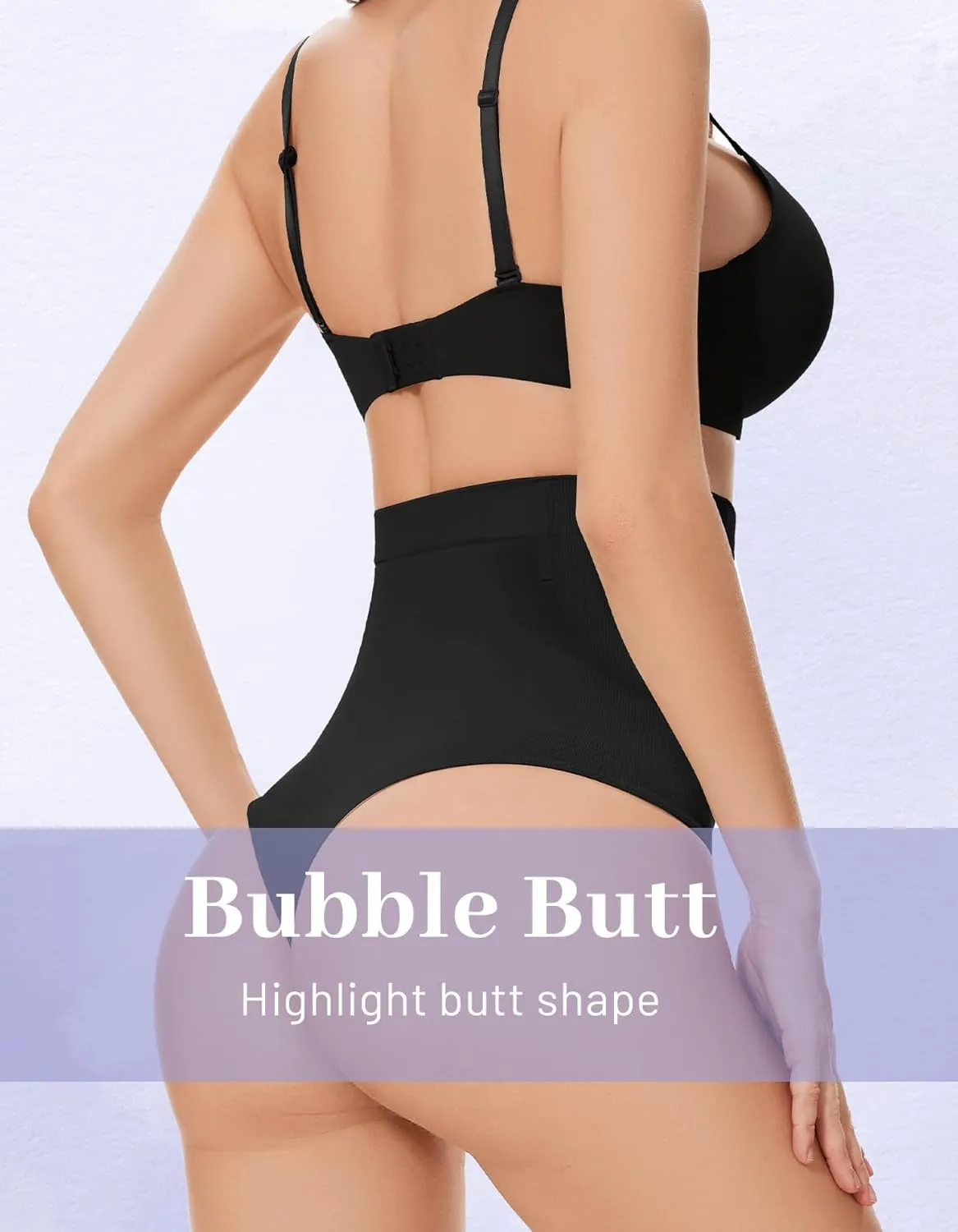 YADIFEN Tummy Control Thong Shapewear for Women High Waist Body Shaper Briefs Seamless Thong Shapewear for Women