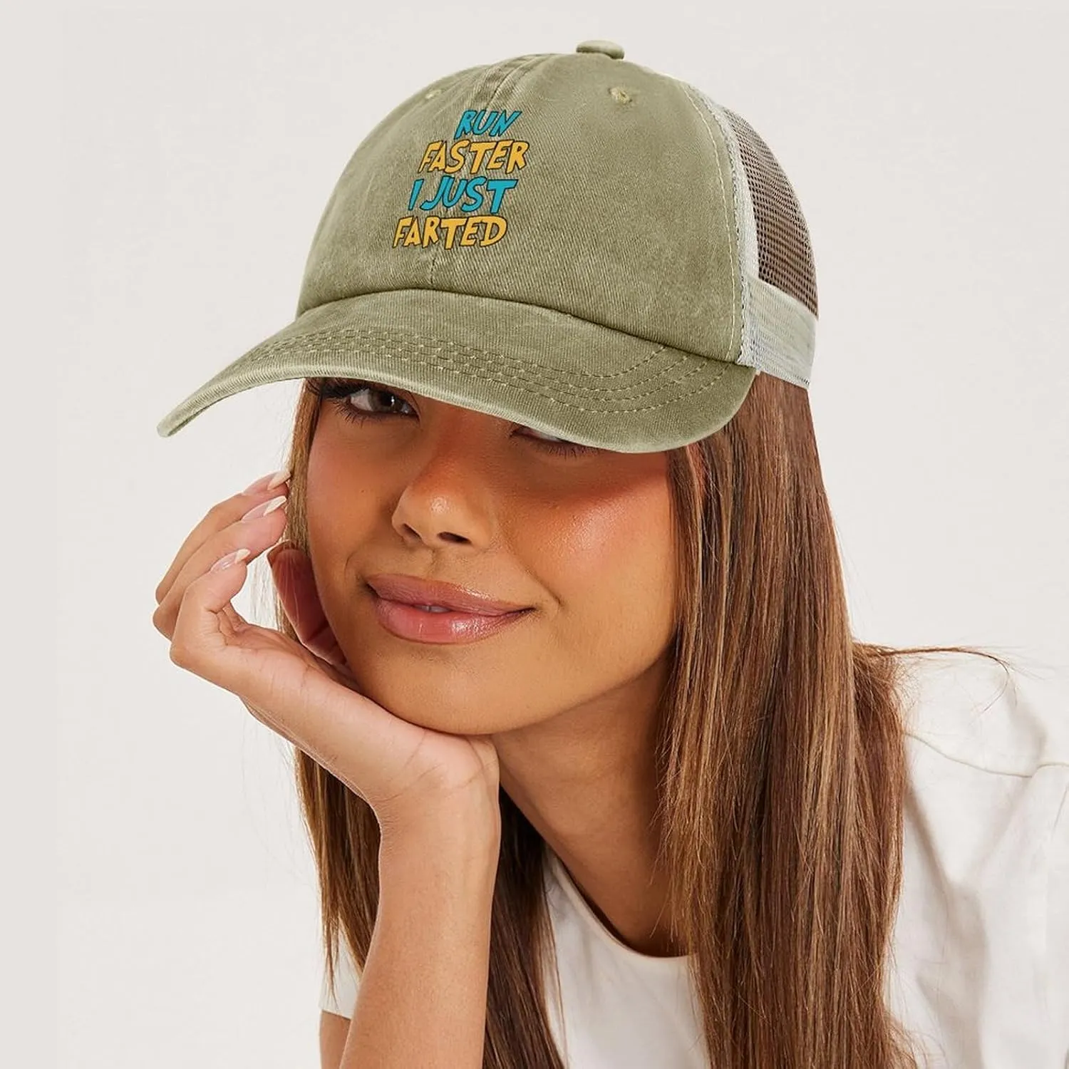 Yepp I Just Farted Funny Baseball Cap Men & Women Adjustable Trucker Classic Style Sun Hat
