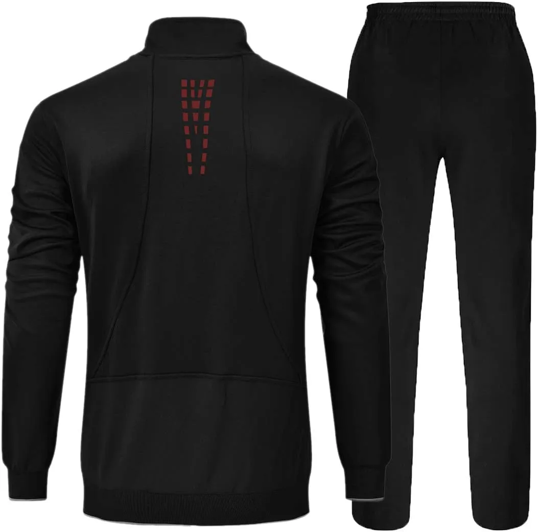YSENTO Men's Tracksuits Outfits Set 2 Piece Jogging Suits Warm Up Sweatsuits Sweat Track Suits Sets