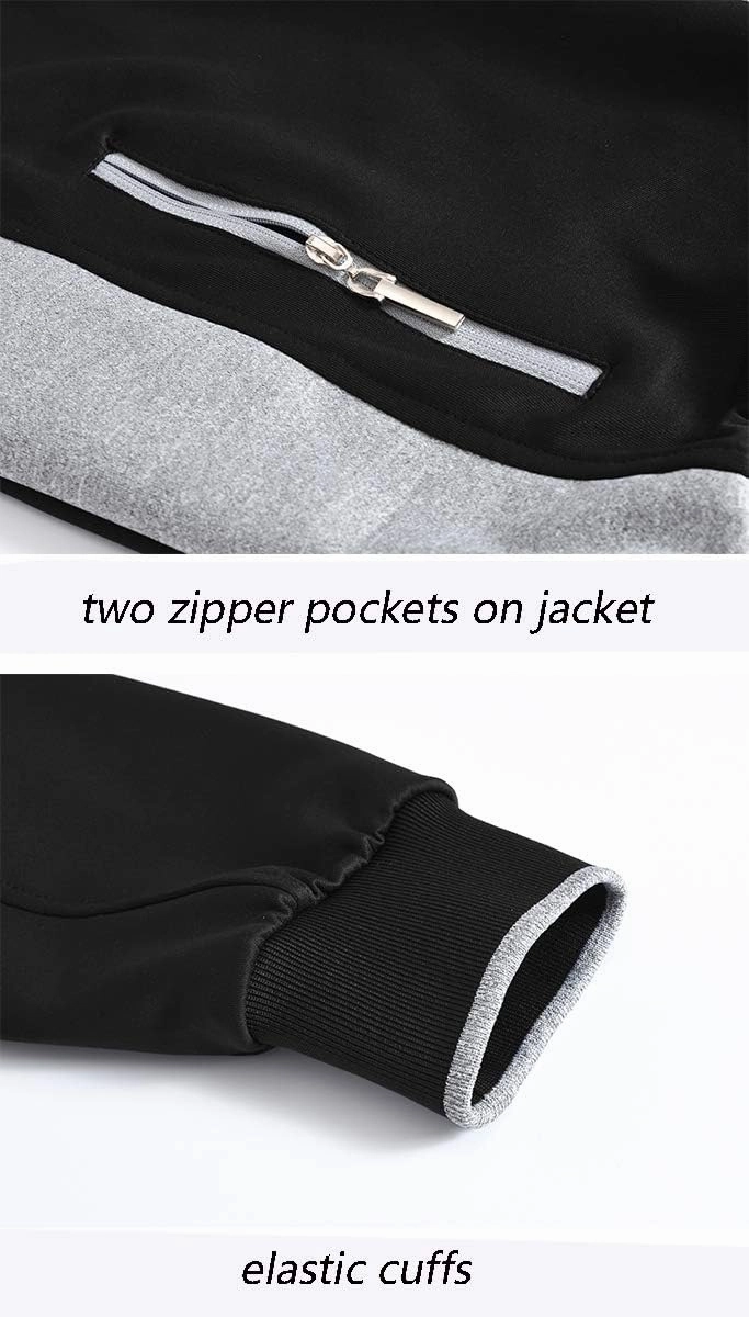 YSENTO Men's Tracksuits Outfits Set 2 Piece Jogging Suits Warm Up Sweatsuits Sweat Track Suits Sets