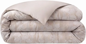 Yves Delorme Nymphes Multicolor King 111 x 92 in Duvet Cover - Extra Soft and Warm Luxury Sheets, 100% Natural Organic French Bed Linens - Breathable and Durable