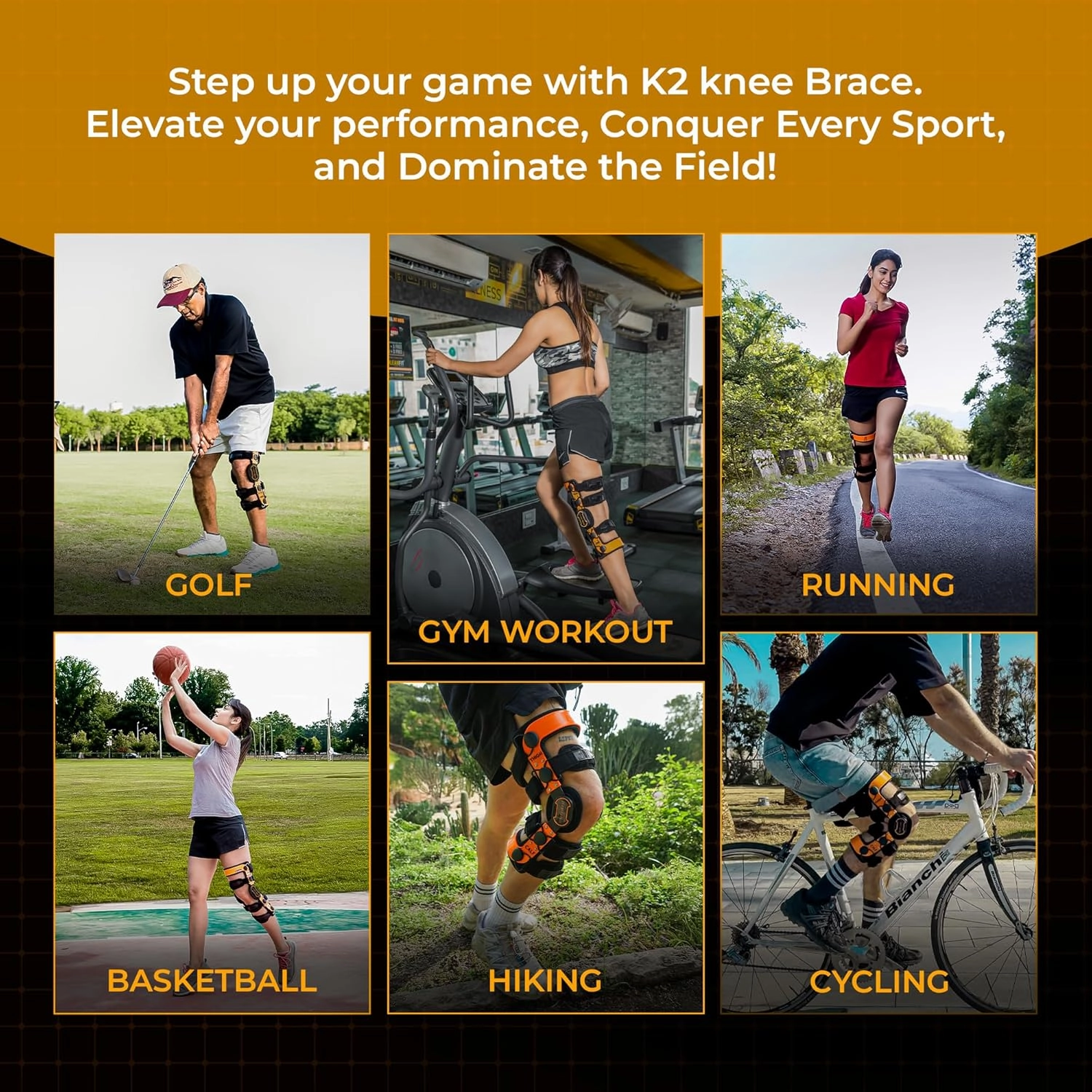 Z1 K2 Comfortline Hinged Knee Brace for Men & Women – Knee Support for ACL, MCL, LCL, PCL, Ligament and Sports Injuries, Arthritis Pain, Meniscus Tear and Mild Osteoarthritis (S9)