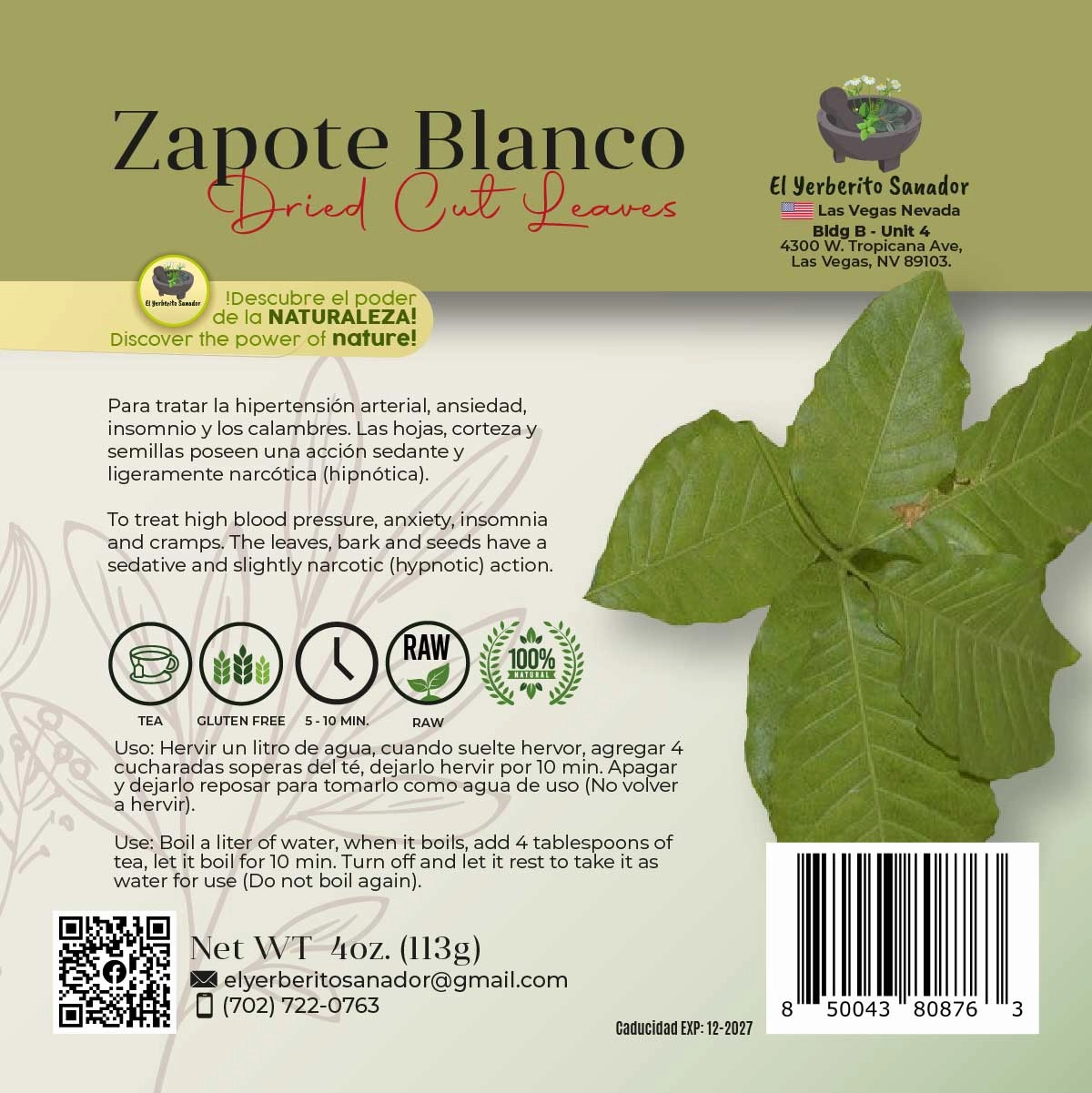 Zapote Blanco
